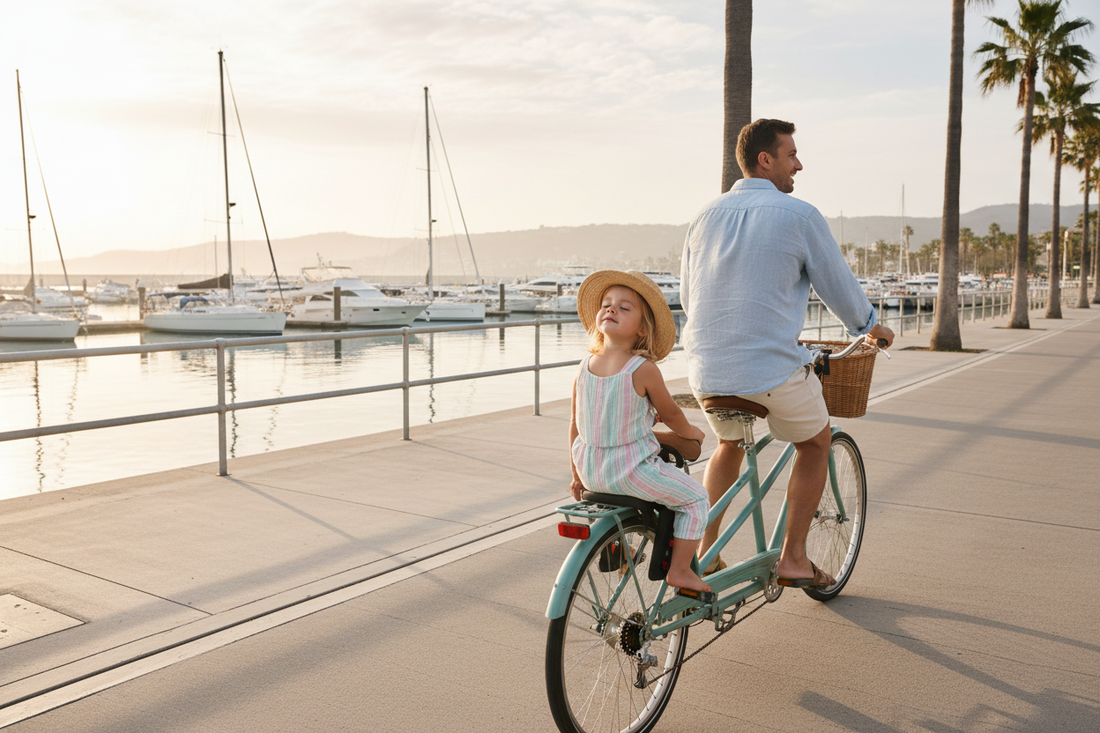 Marina Bike Ride and Pool Time